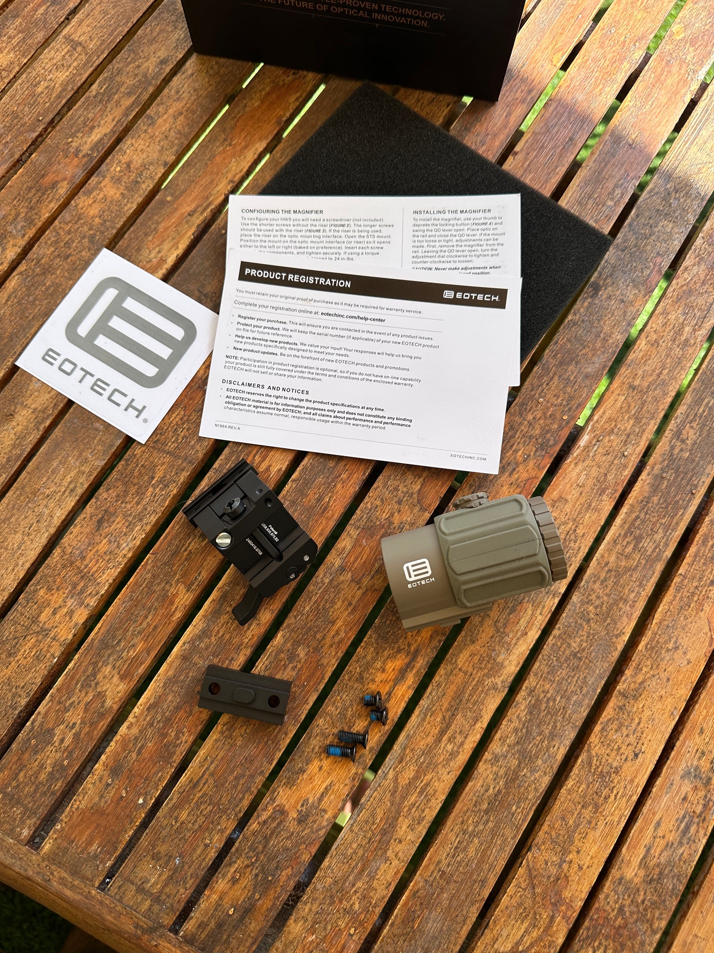 משלש של חברת EOTECH G43